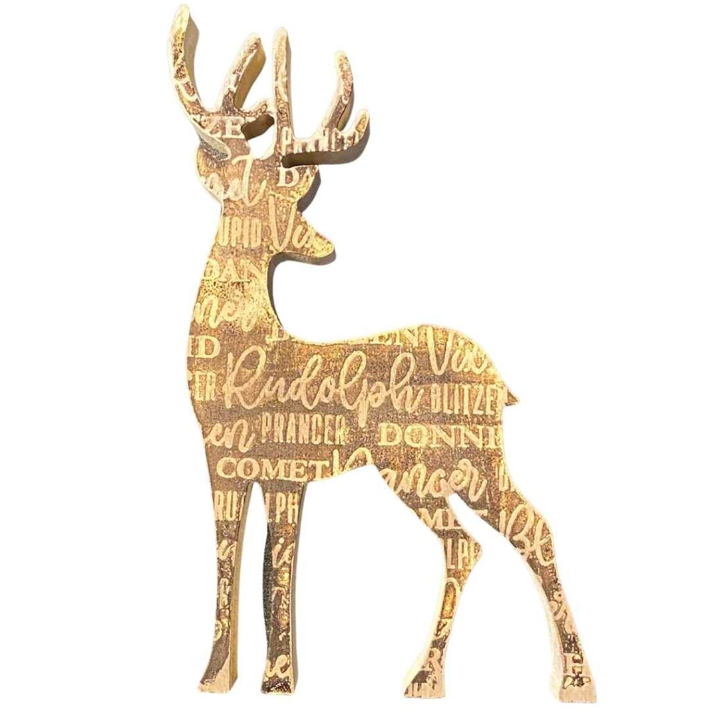 Chalk Couture Deer - Holiday and Natural - Kinwood Designs